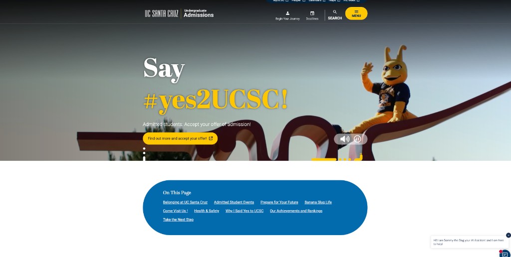 UC Santa Cruz – Undergraduate Admissions